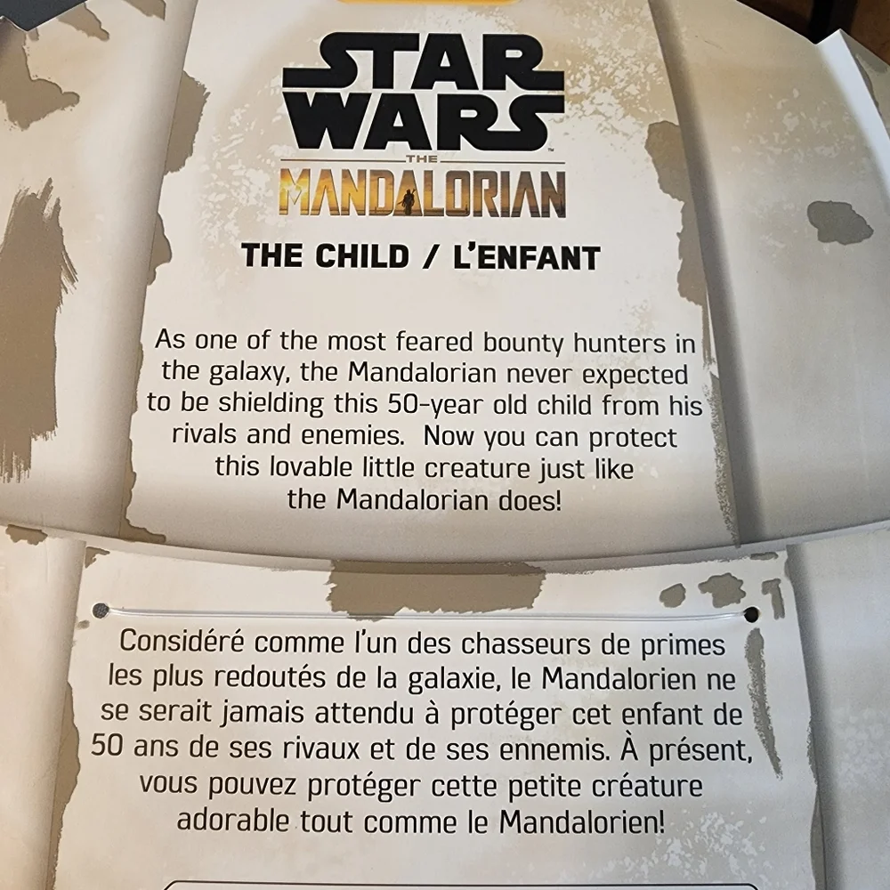Star Wars The Mandalorian Grogu Plush NIB - Picture 6 of 10
